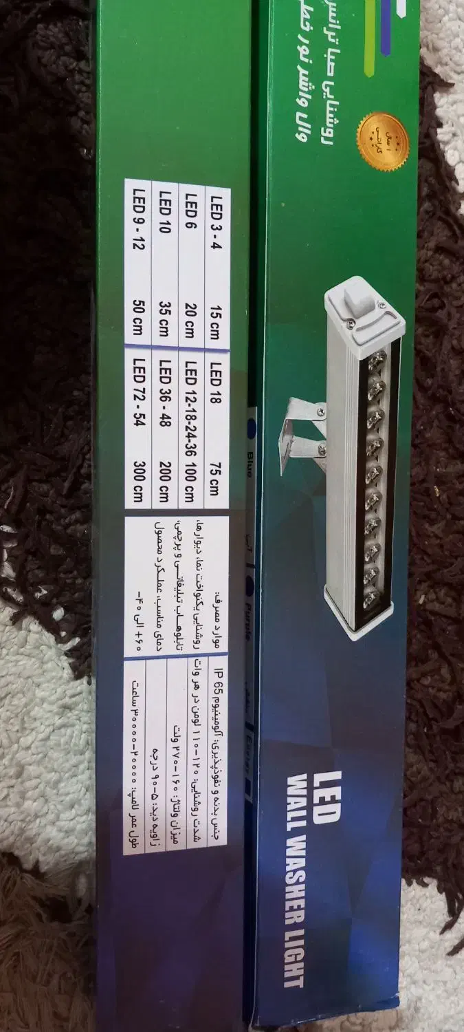 وال واشر برای روشنایی نمای ساختمان|لامپ و چراغ|اهواز, پردیس|دیوار