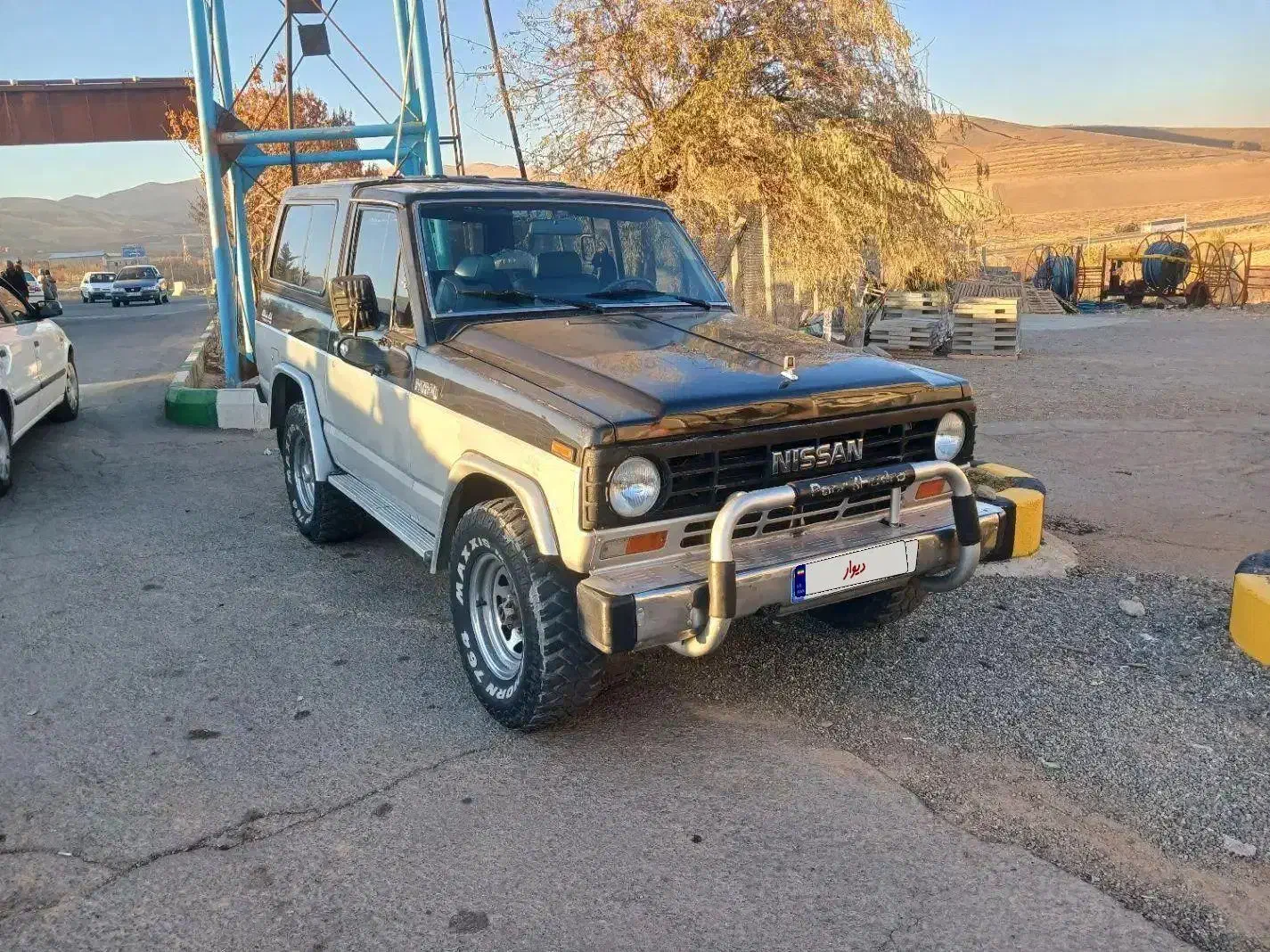 پاترول ۲درب مدل ۷۷مشکی ونقره ای|خودرو سواری و وانت|سقز, |دیوار