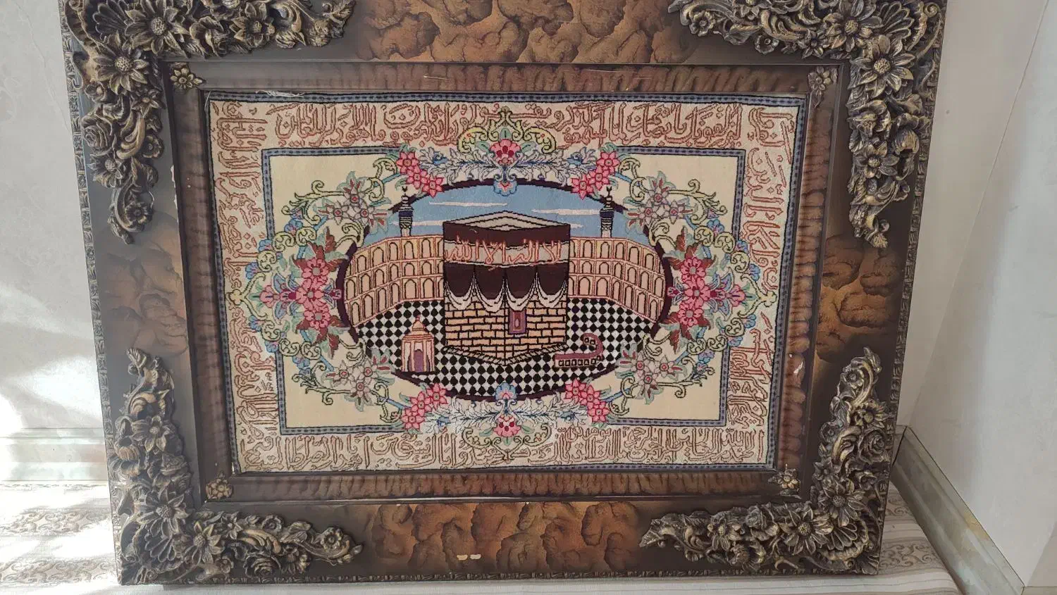 تابلو فرش دستباف|تابلو فرش|اصفهان, باغ فدک|دیوار