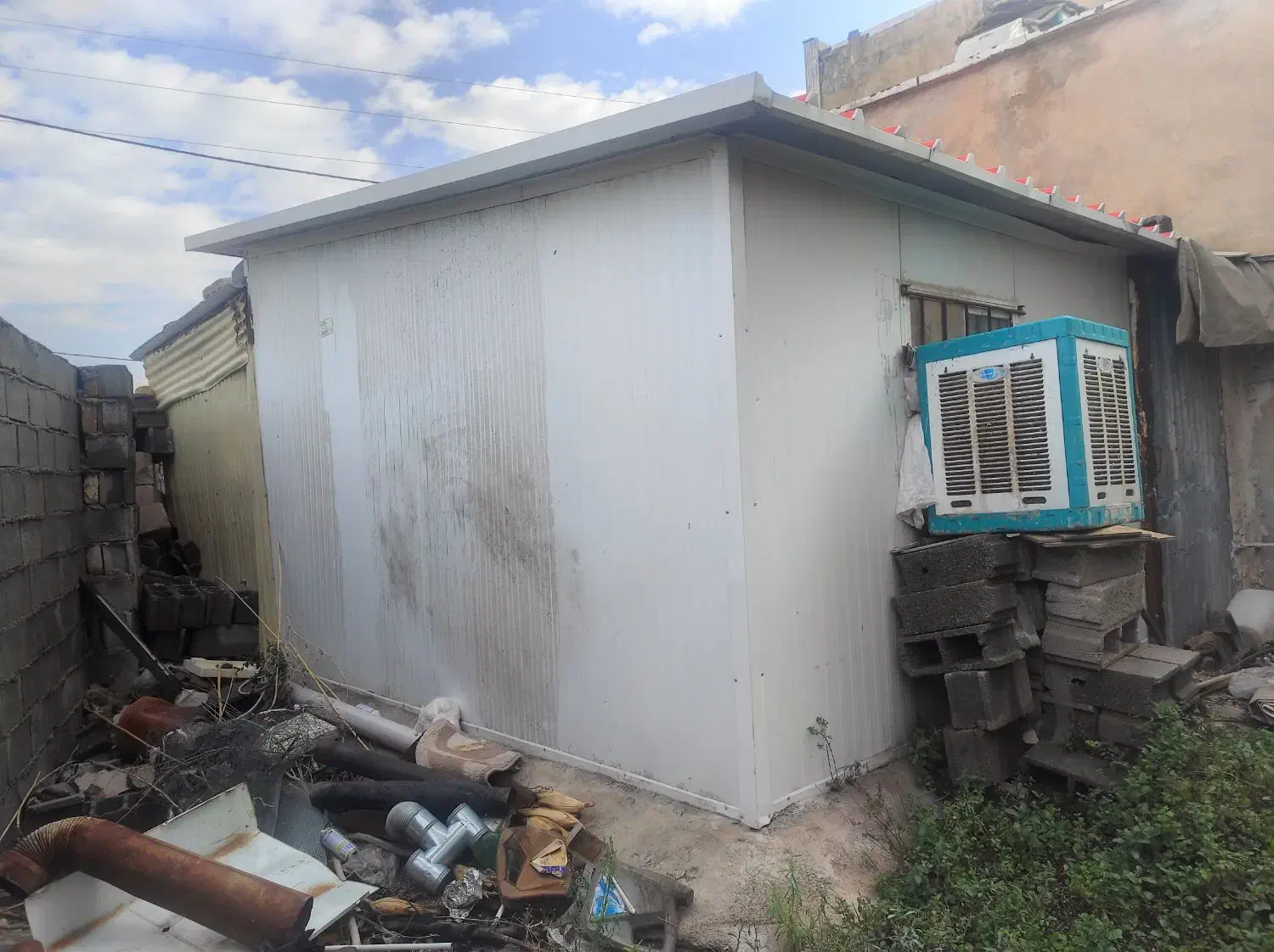 کانکس ثابت روستایی|مصالح و تجهیزات ساختمان|سرپل ذهاب, |دیوار