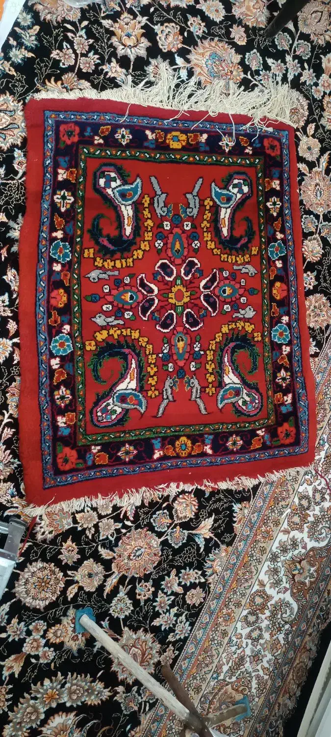 فرش دستباف قدیمی|فرش|اراک, |دیوار