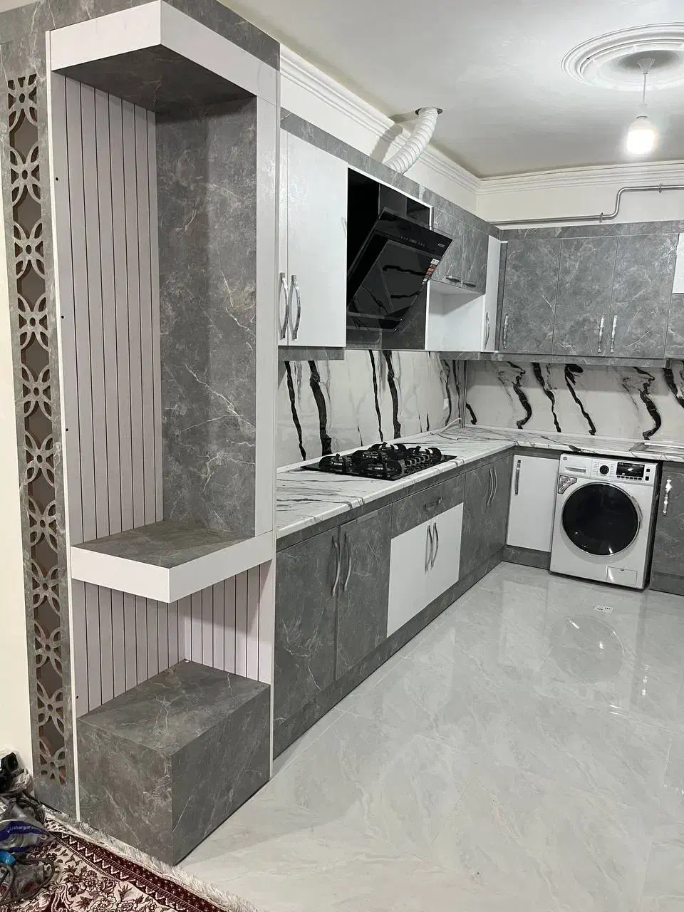 کابینت وکمد دیواری|کتابخانه، شلف، قفسه‌های دیواری|ارومیه, |دیوار