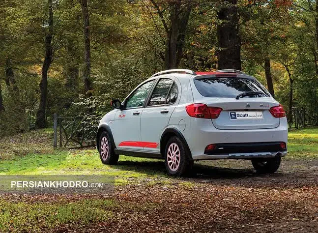 کوییک GXRسفیدقرمز  با رینگ فولادی|خودرو سواری و وانت|ساوه, |دیوار