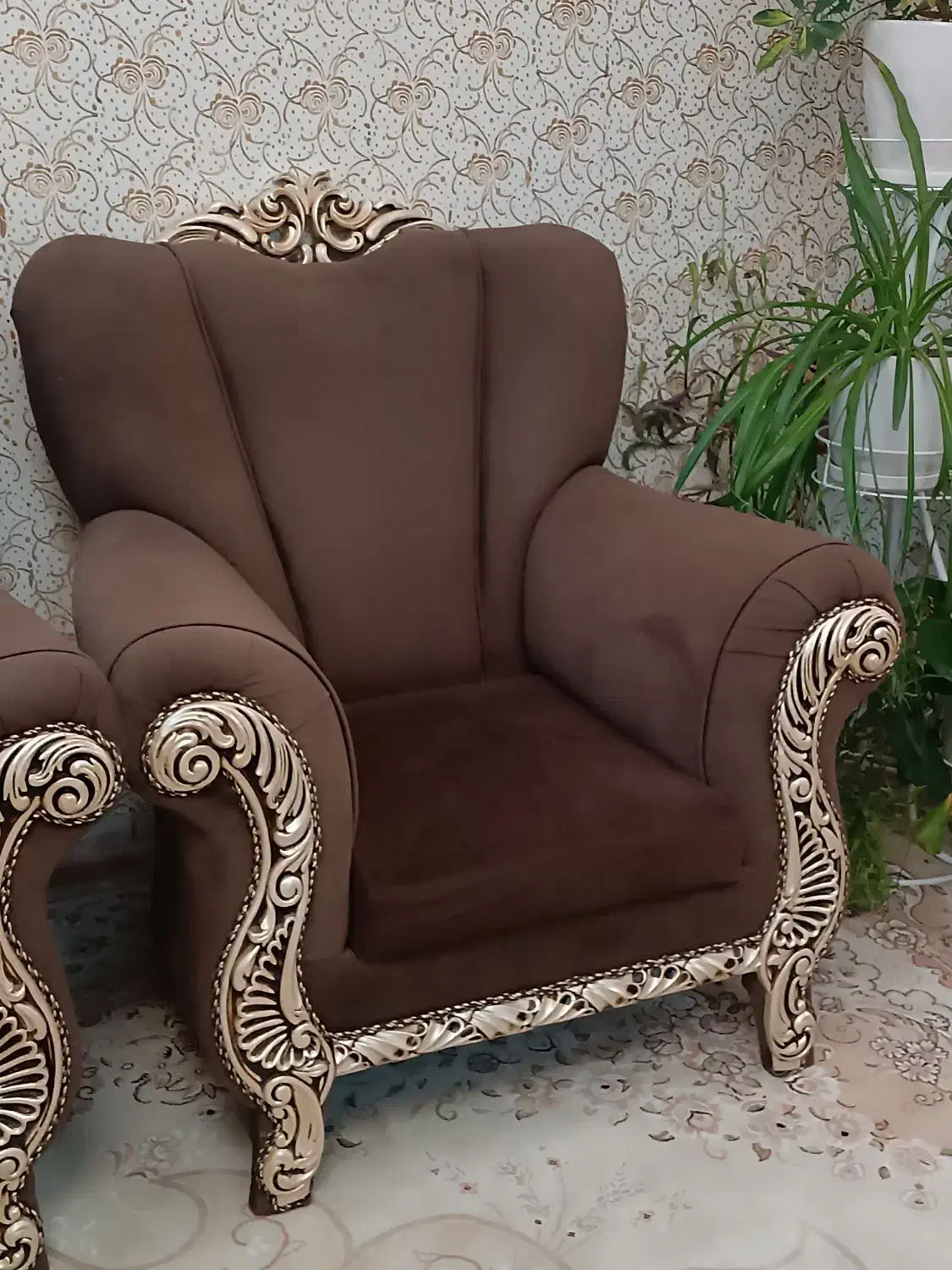 مبل راحتی ۷ نفره|مبلمان خانگی و میز عسلی|قم, شهرک امام حسن|دیوار