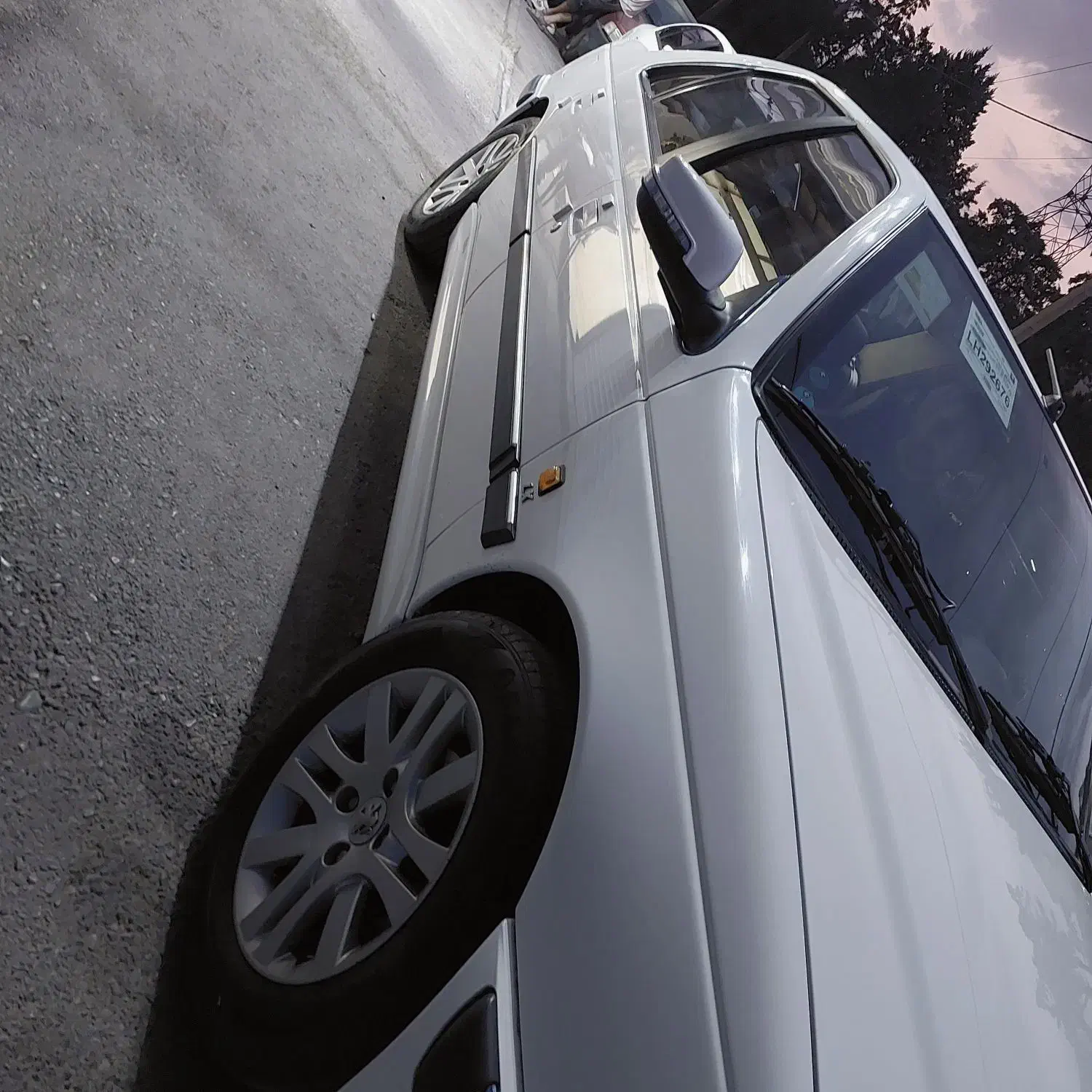 پرشیا tu5مدل ۹۹بی رنگ ۵۵کار شاسی خورده|خودرو سواری و وانت|فردیس, فردیس|دیوار