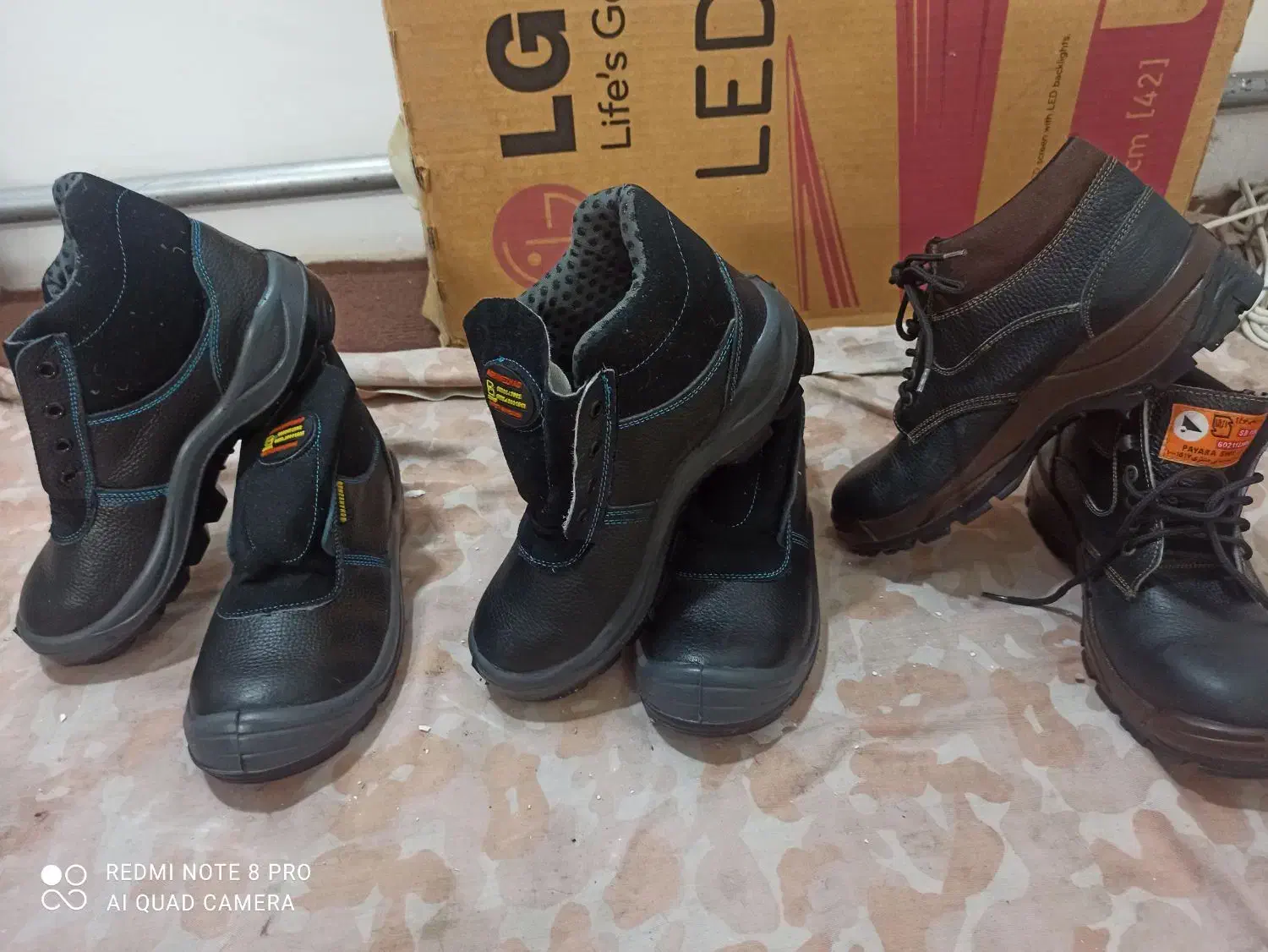 کفش ایمنی|کیف، کفش، کمربند|تبریز, |دیوار