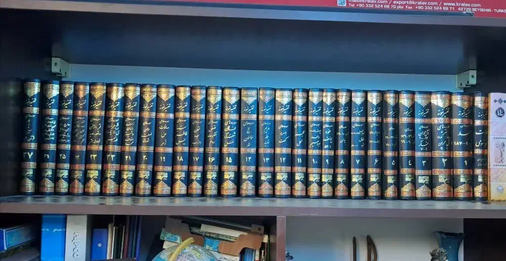 تفسیر نمونه 27 جلدی|کتاب و مجله مذهبی|لنگرود, |دیوار