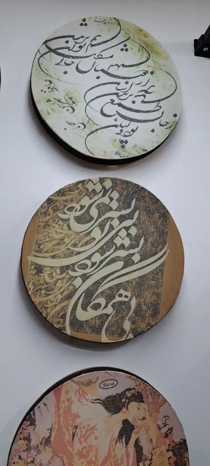 دف 2/4(دایره)|سازهای سنتی|اصفهان, ارزنان|دیوار