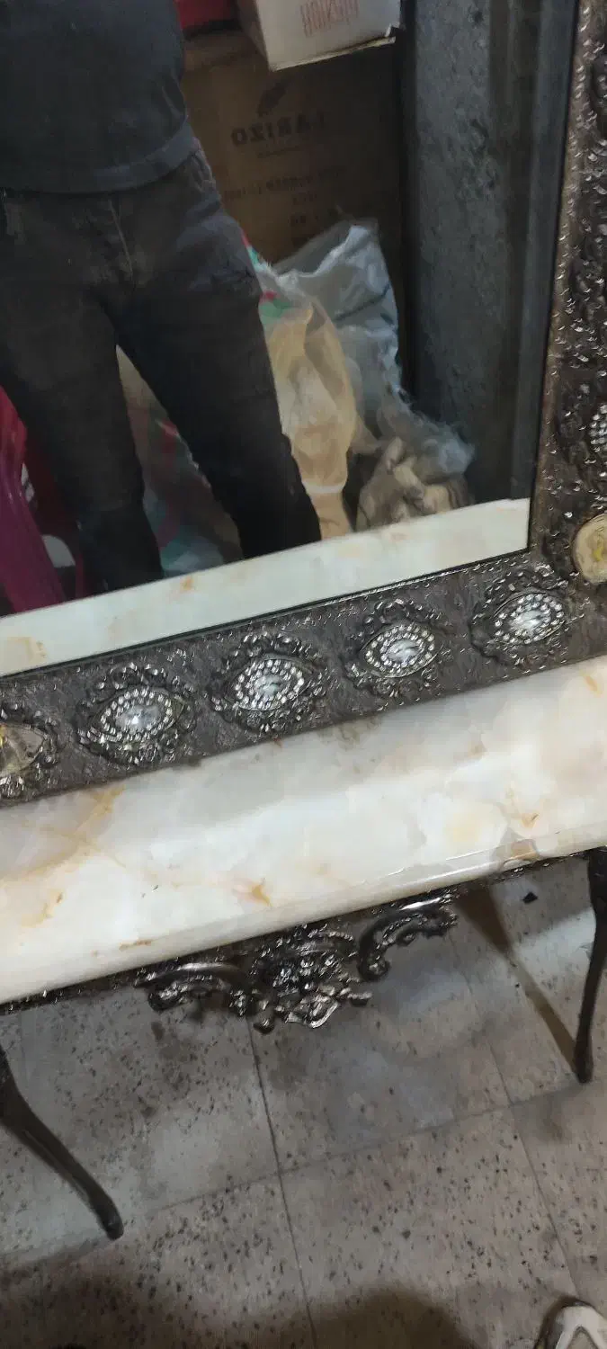 آینه شمعدان|بوفه، ویترین، کنسول|تبریز, |دیوار