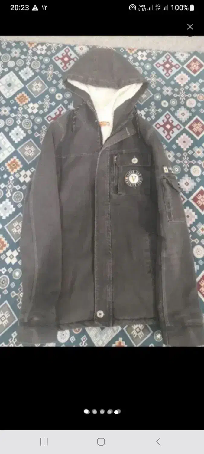 کاپشن ذغالی|لباس|ملایر, |دیوار