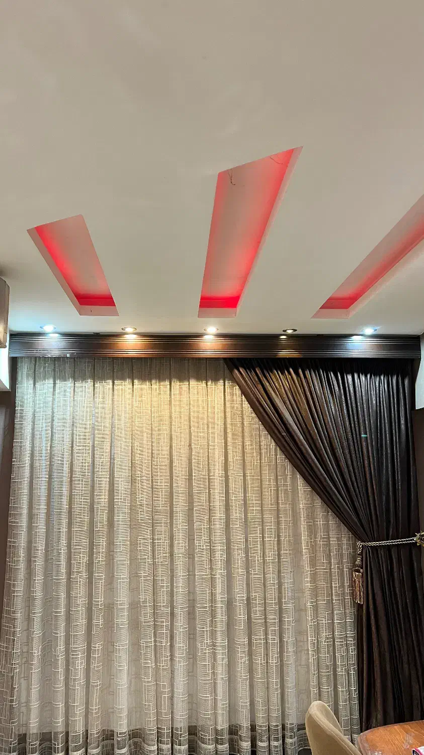 ۲ عدد پرده پذیرایی ۲ ت|پرده، رانر، رومیزی|لاهیجان, شهرک سلمان فارسی|دیوار