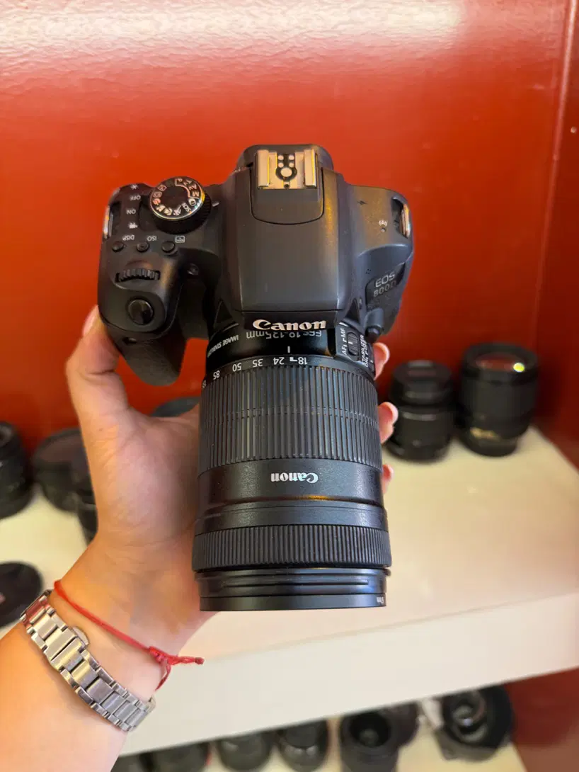 Canon 800D+18-135mm is|دوربین عکاسی و فیلم‌برداری|کرج, گلشهر|دیوار