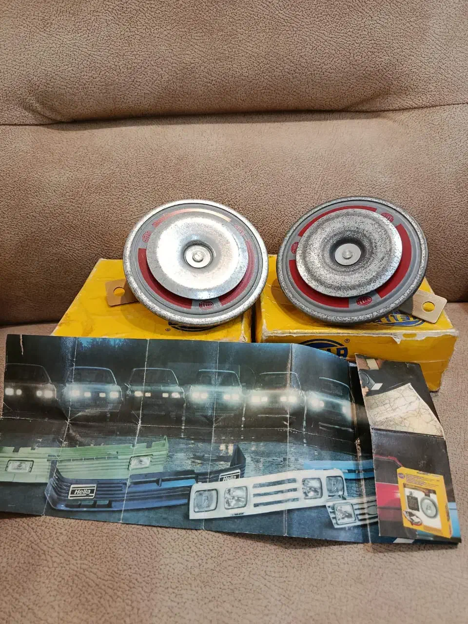 بوق هلا المانی اصلی قدیمی اکبند برق نخورده|کلکسیون و سرگرمی|باقرشهر, |دیوار