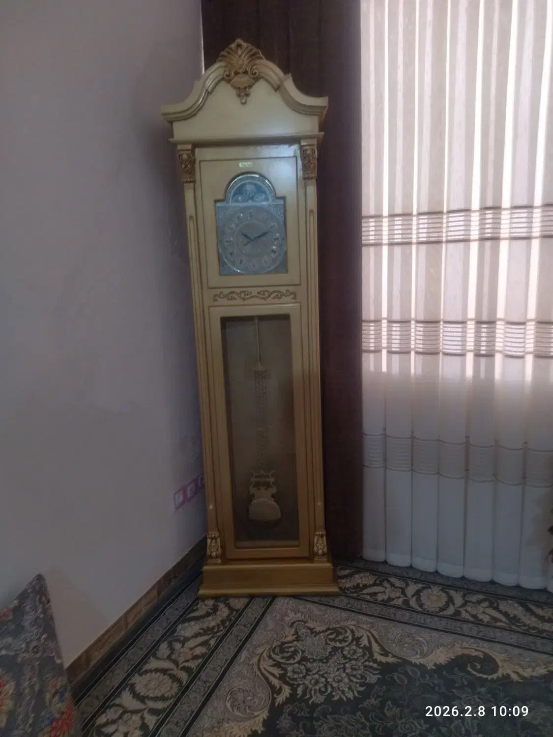 ساعت ایستاده|ساعت دیواری و تزئینی|تربت جام, شاهد|دیوار