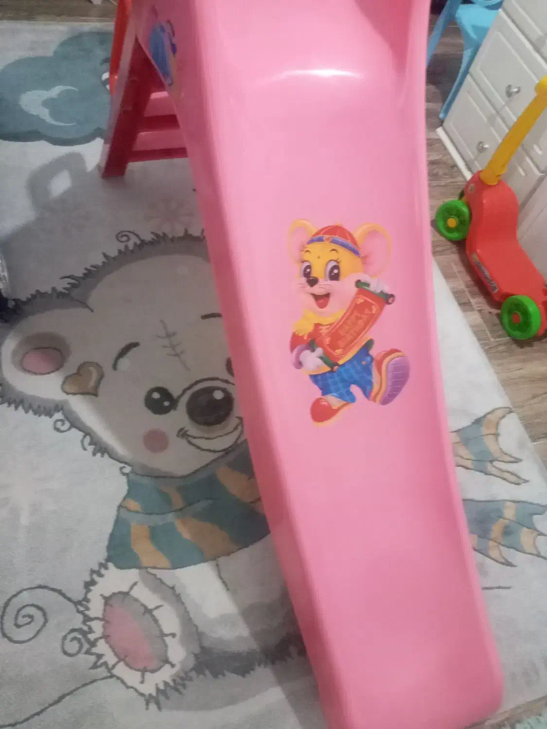 سرسره سه پله کودک|اسباب‌بازی بچه|آکند, |دیوار