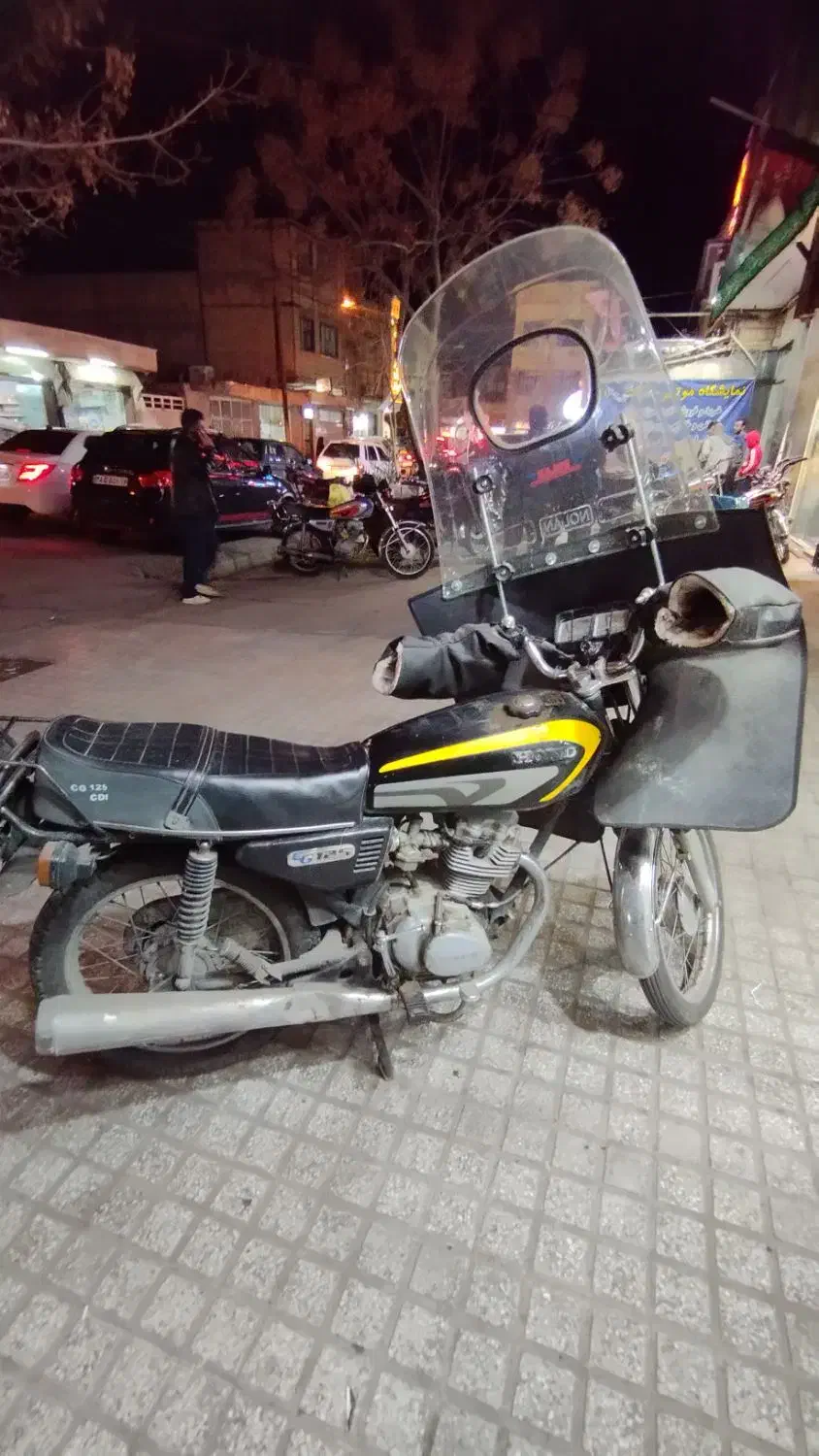 هندا ۱۲۵ پرند مدل ۹۰|موتورسیکلت|قم, ولیعصر|دیوار