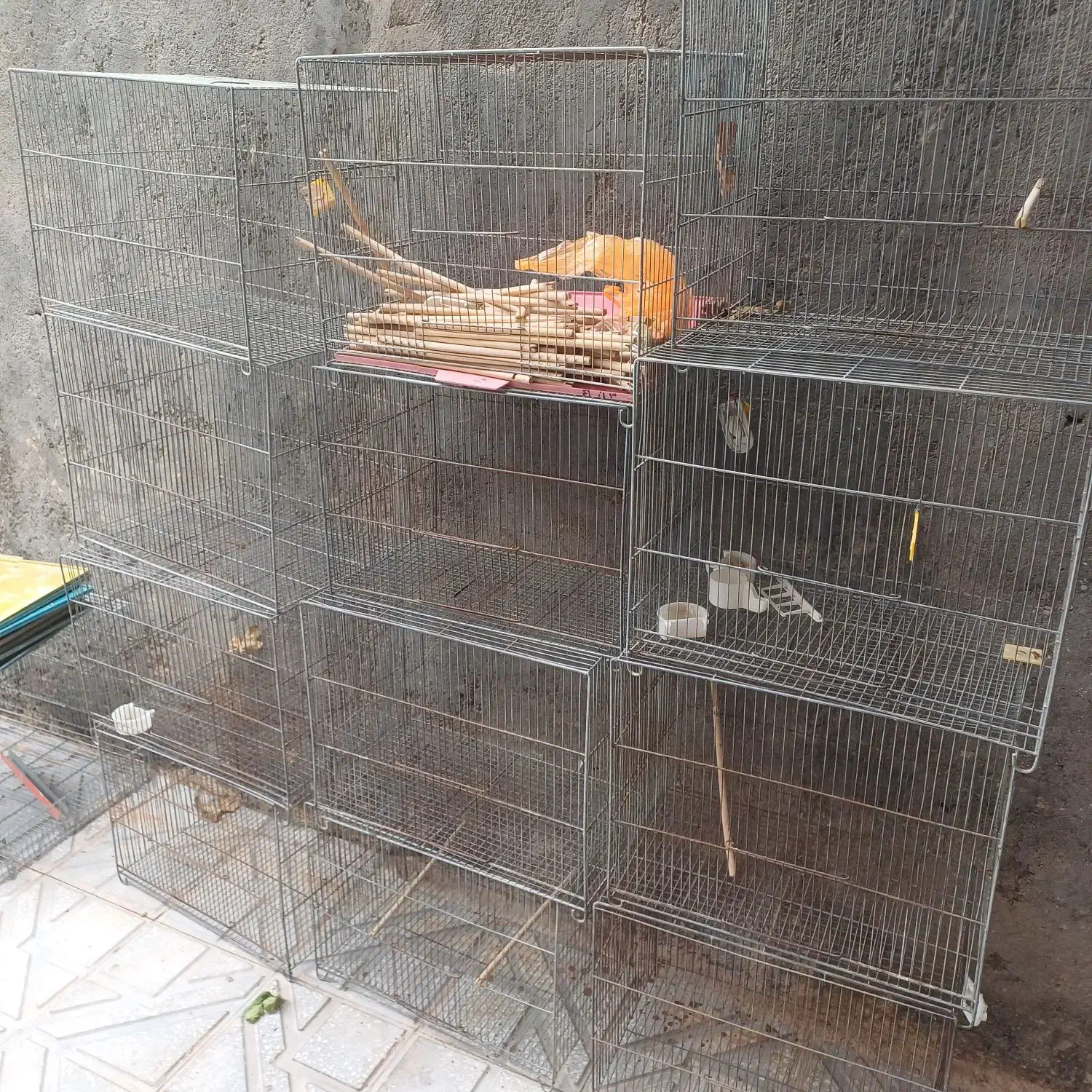 قفس پرتده|لوازم جانبی حیوانات|کهک, |دیوار