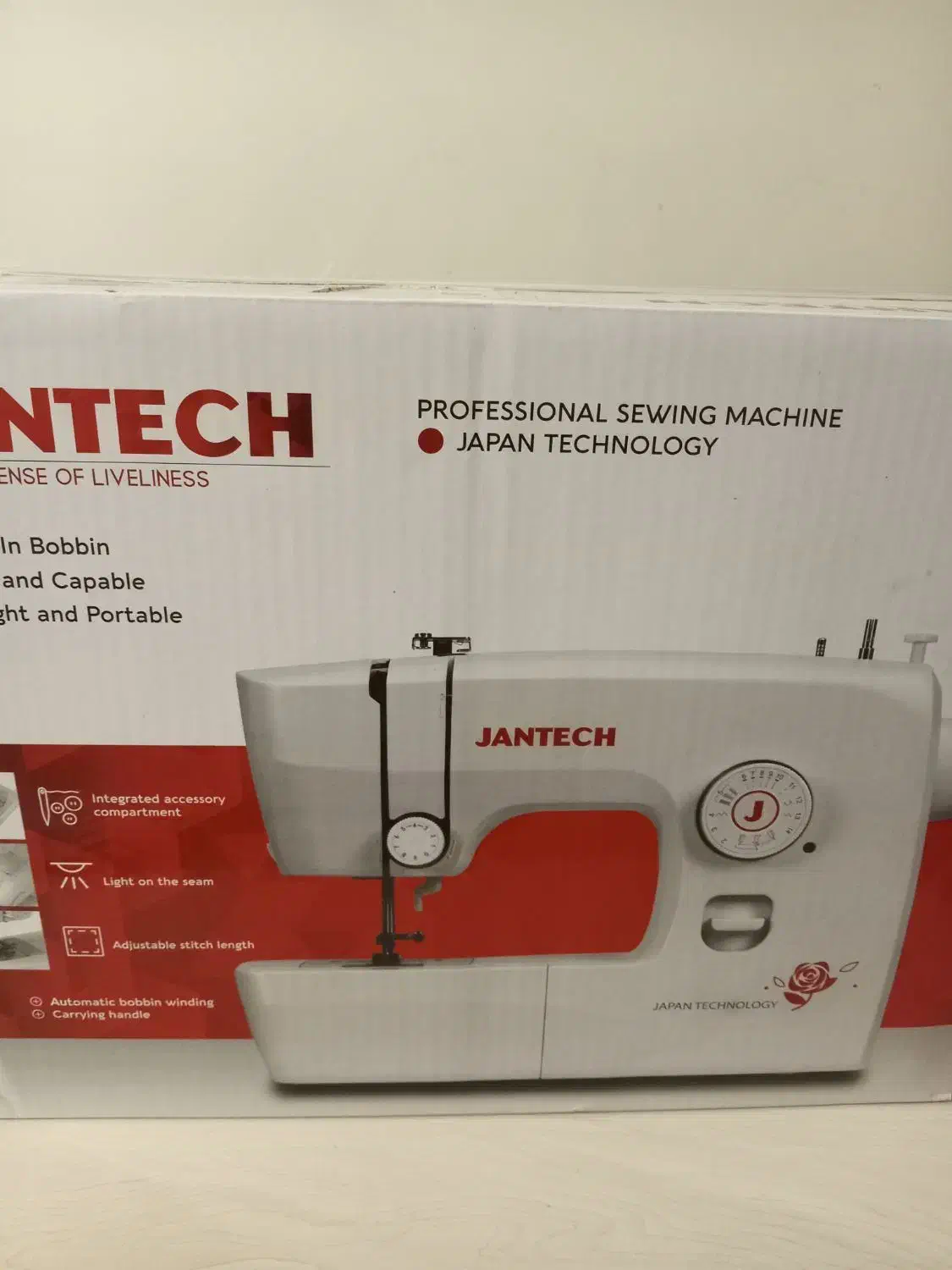 چرخ خیاطی جانتک مدل ۱۰۱۲+|چرخ خیاطی و ریسندگی|ساری, |دیوار