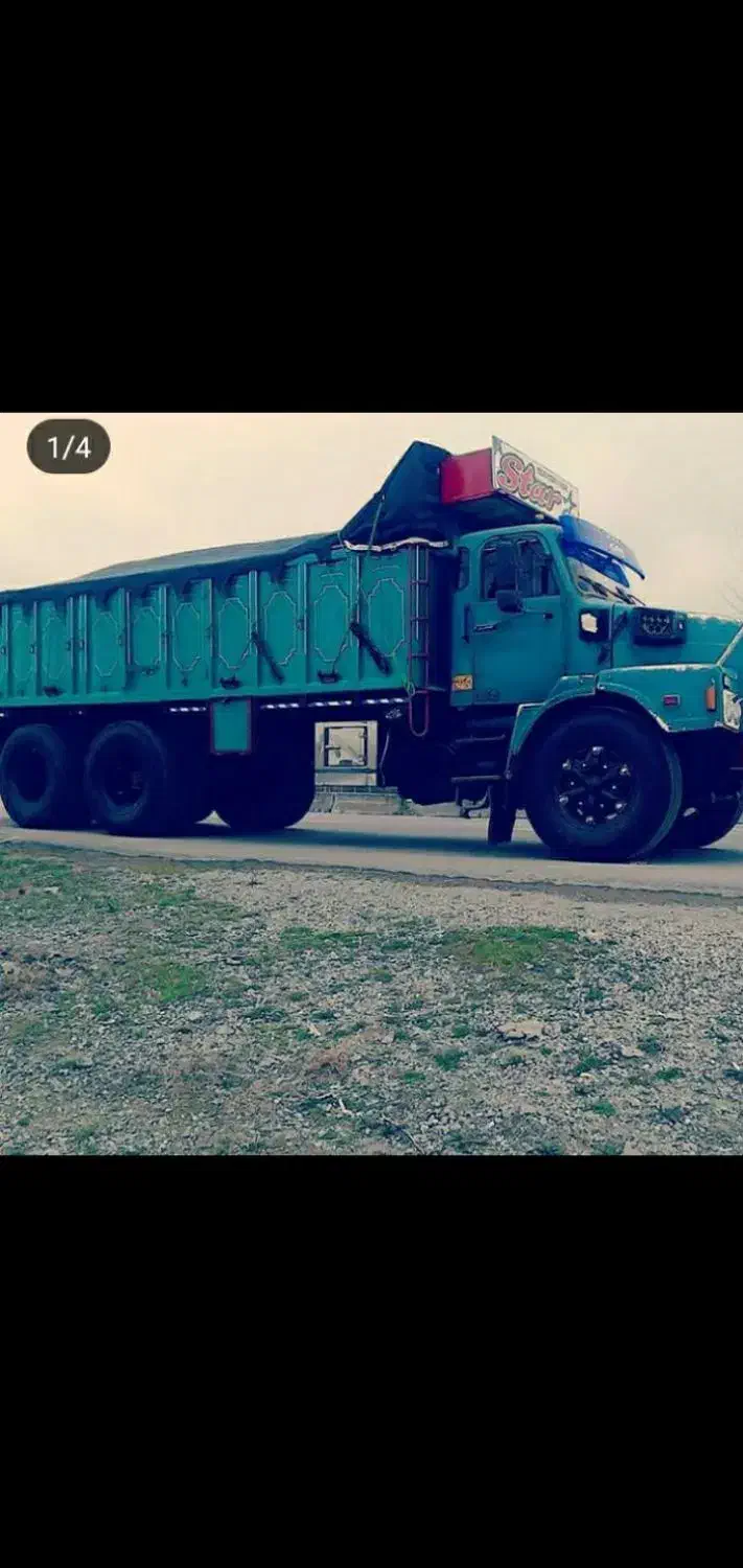 ولوو جفت باری کمپرس مدل۵۳|خودرو سنگین|علی‌آباد کتول, |دیوار