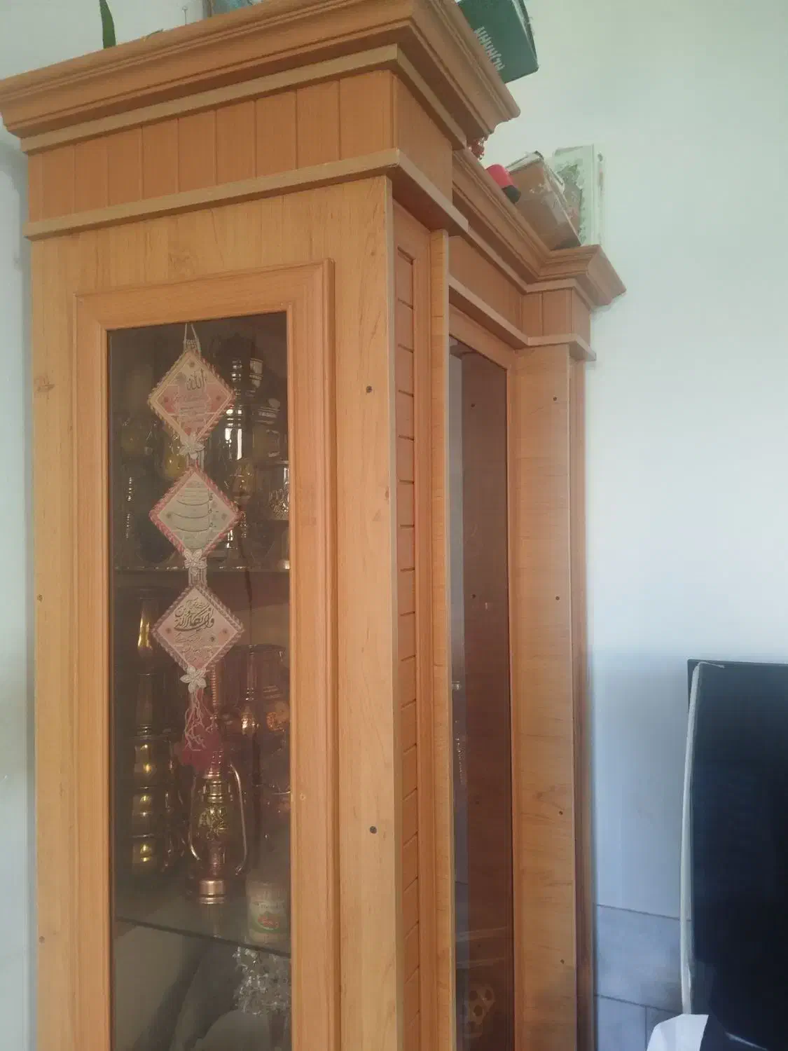 بوفه چوبی|بوفه، ویترین، کنسول|بروجن, |دیوار