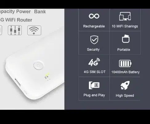 مودم جیبی همراه + پاورپانک|مودم و تجهیزات شبکه|سمنان, |دیوار