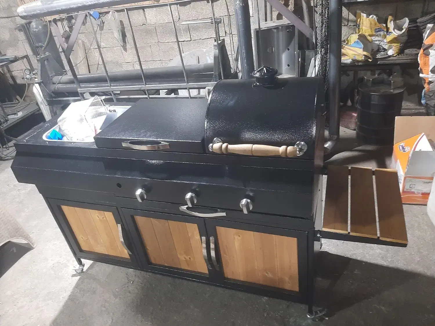 انواع باربیکیو های زغالی و گازی کف چدن|اجاق گاز و لوازم برقی پختوپز|فردیس, شهرک اسکویی|دیوار