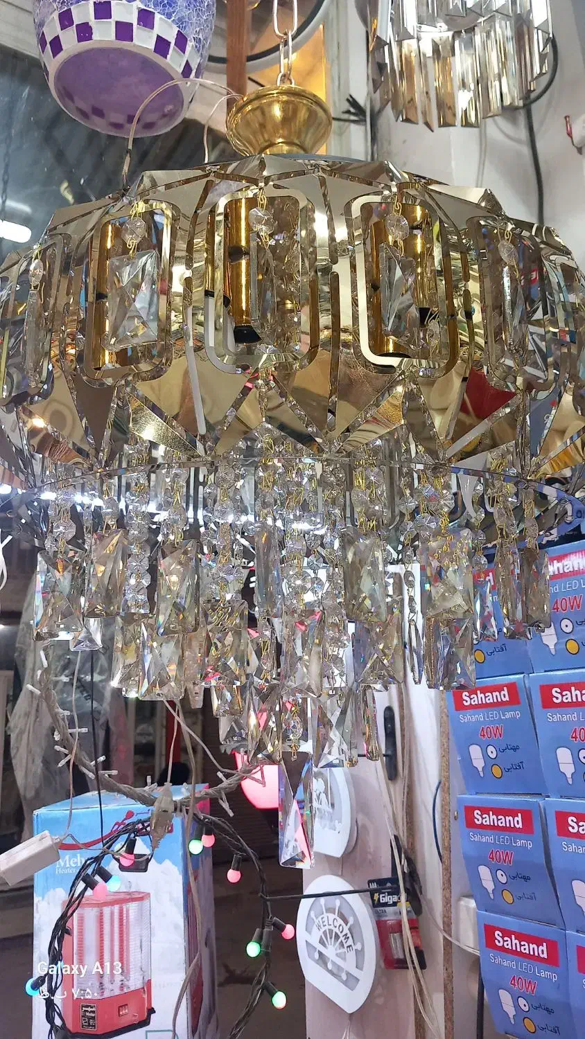 لوستر|لوستر و چراغ آویز|شوشتر, |دیوار