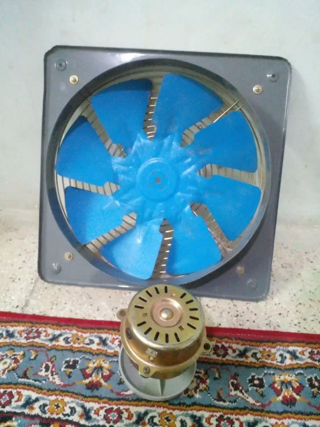 فن هواکش|پنکه و تصفیه‌کنندهٔ هوا|قوچان, |دیوار