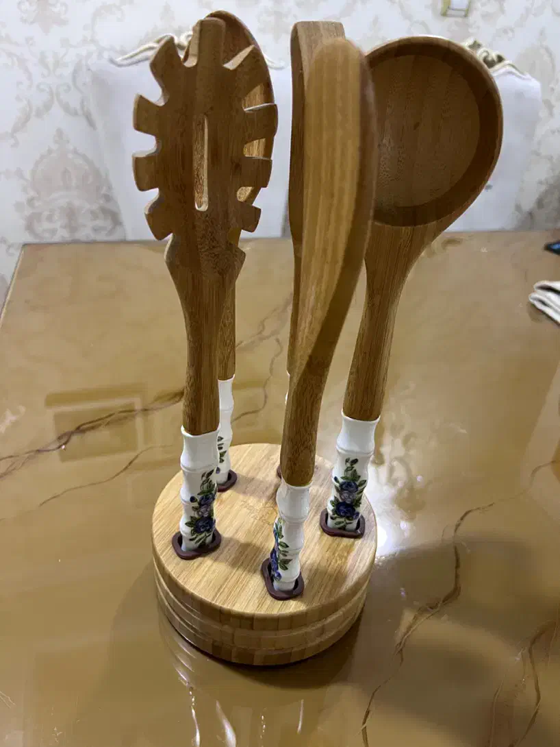 ست کفگیر ملاقه ، اردو خورب و ظرف پذیرایی سه طبقه|ظروف سرو و پذیرایی|تهران, استقلال|دیوار