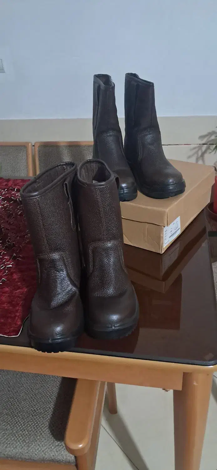 کفش ایمنی طرح ردوینگ ساق بلند بهشتیان|کیف، کفش، کمربند|شاهین‌شهر, شهرک هشت بهشت|دیوار