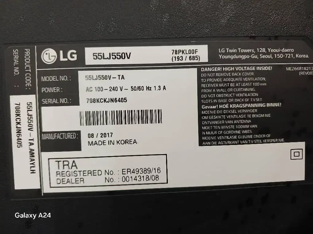 LED LG 55|تلویزیون و پروژکتور|اهواز, فولادشهر|دیوار