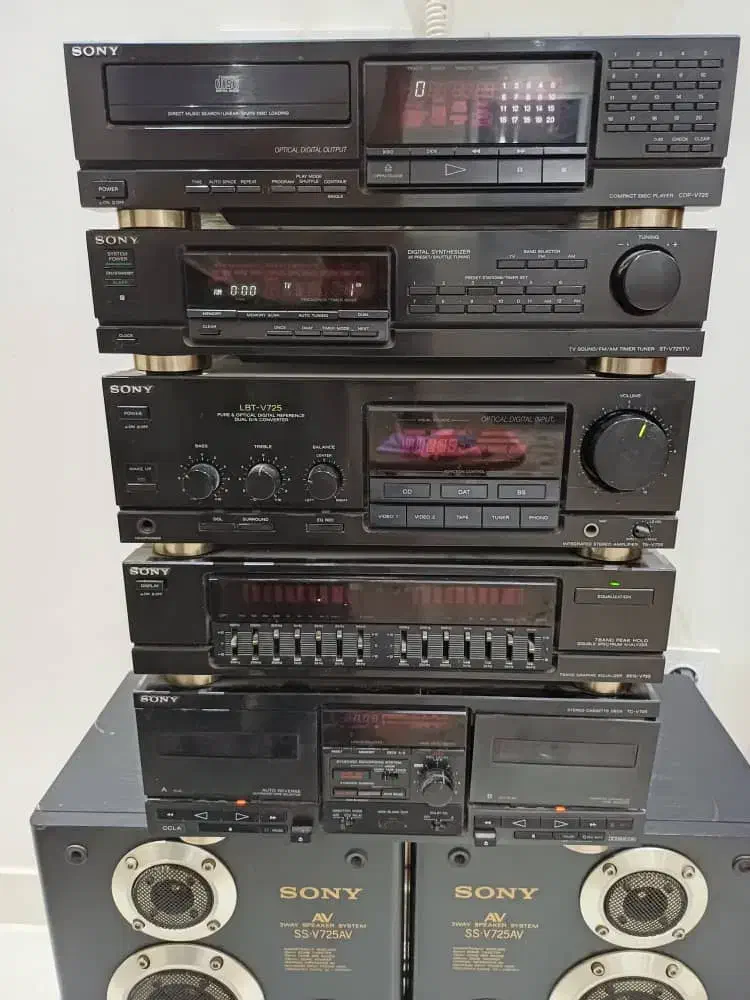 ضبط ۵ طبقه سونی اصل ژاپن|سیستم صوتی خانگی|تهران, باشگاه نفت|دیوار