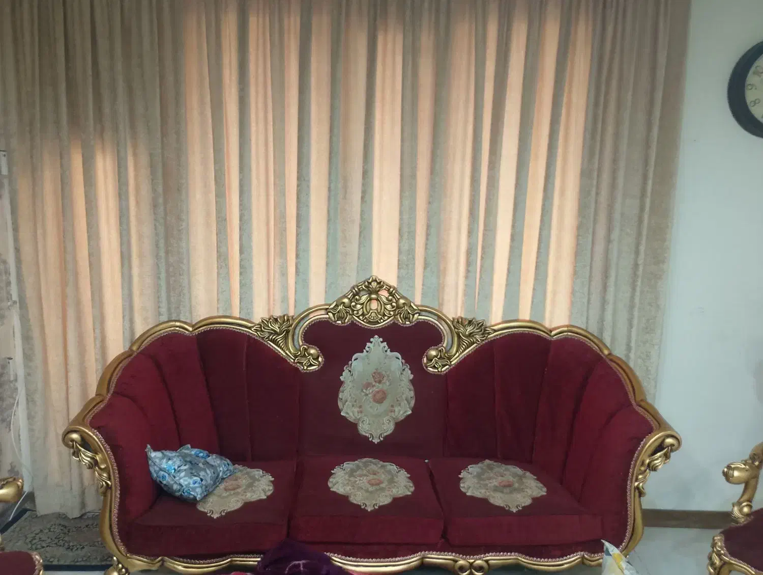 مبل استیل  ۹ نفره|مبلمان خانگی و میز عسلی|مشهد, الهیه|دیوار