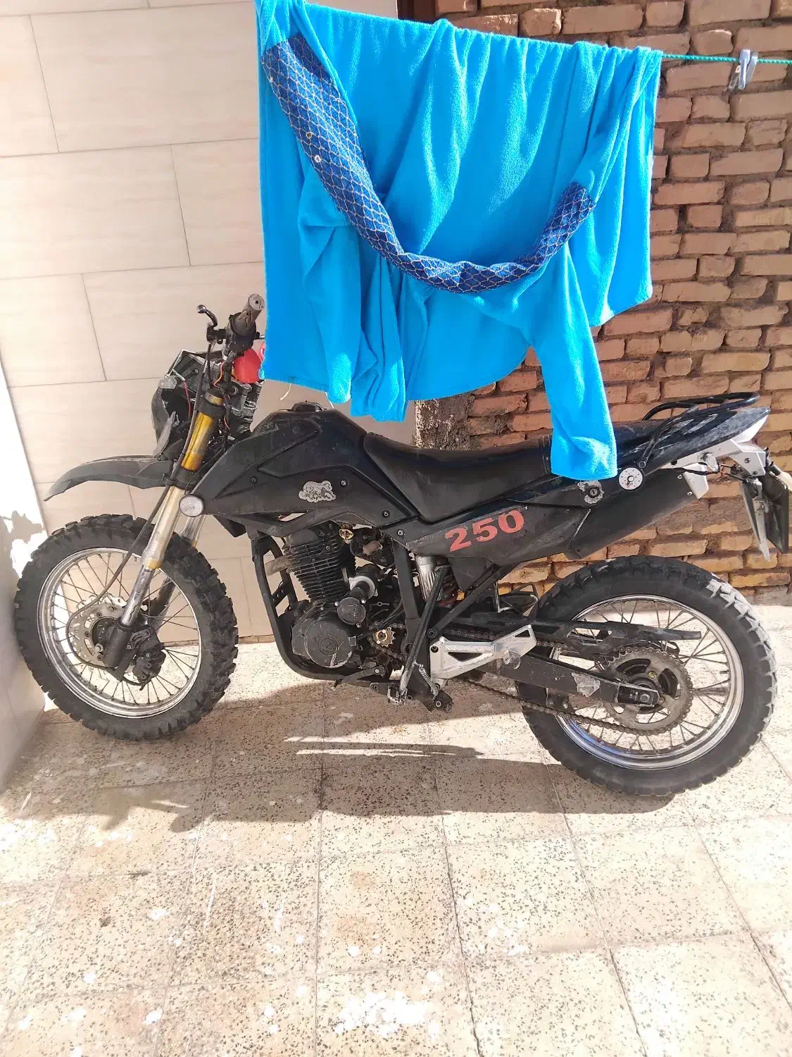 موتور 250|موتورسیکلت|آباده, |دیوار