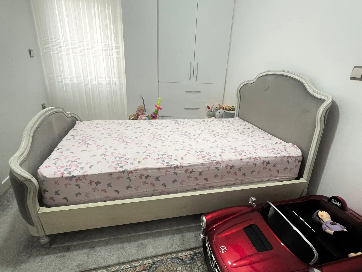 فروش سرویس خواب نوجوان|تخت و سرویس خواب|نور, |دیوار