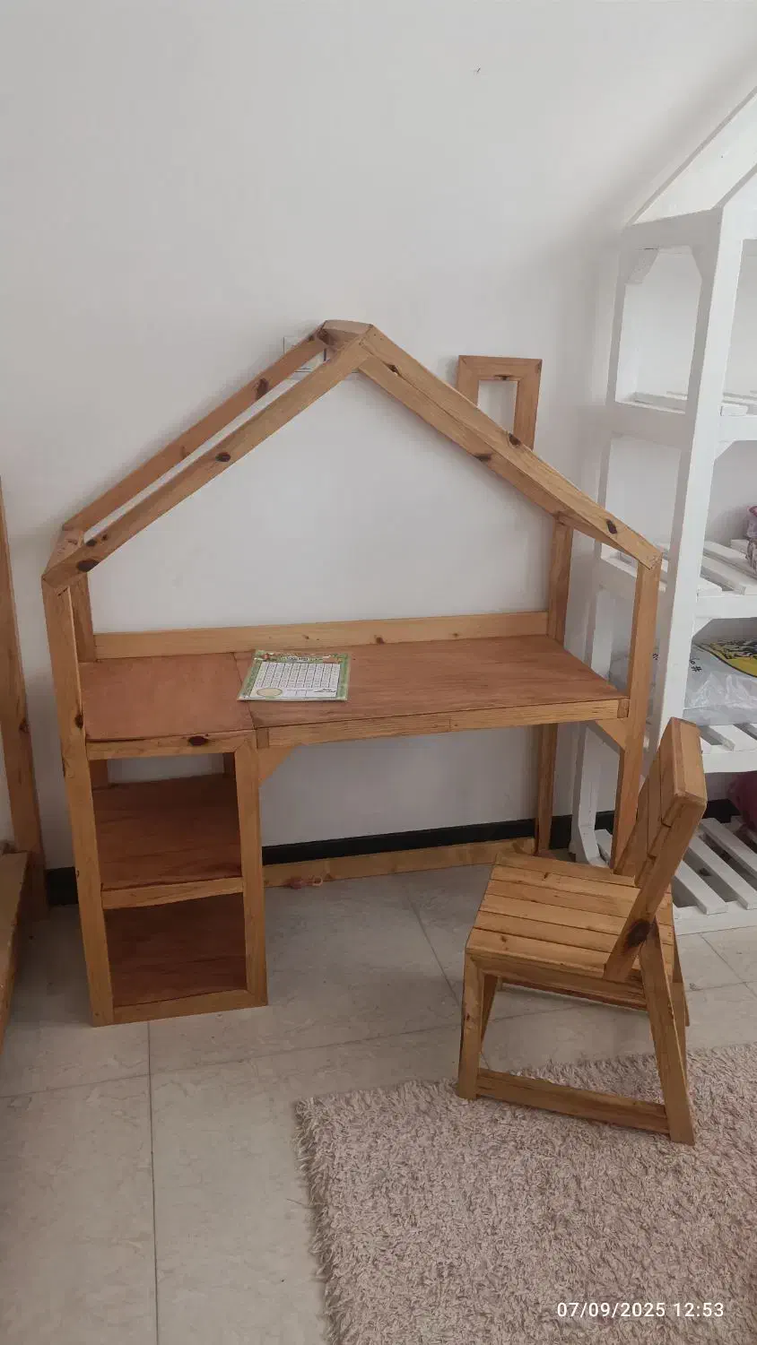 سرویس خواب با چوب چنار|تخت و سرویس خواب|شیراز, احمدآباد|دیوار