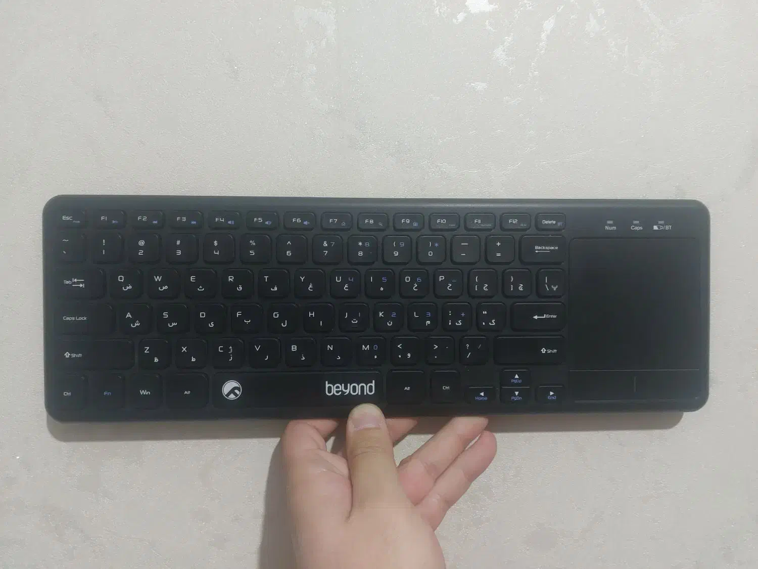 تاچپد و کیبورد بلوتوثی بیاند 6802|قطعات و لوازم جانبی رایانه|فردیس, فردیس|دیوار