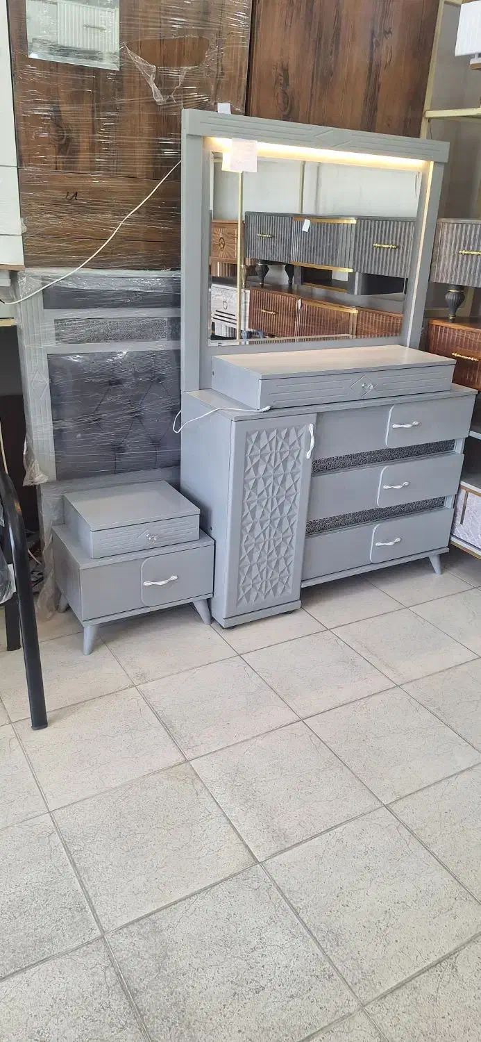 سرویس خواب طوسی|تخت و سرویس خواب|شهرکرد, |دیوار