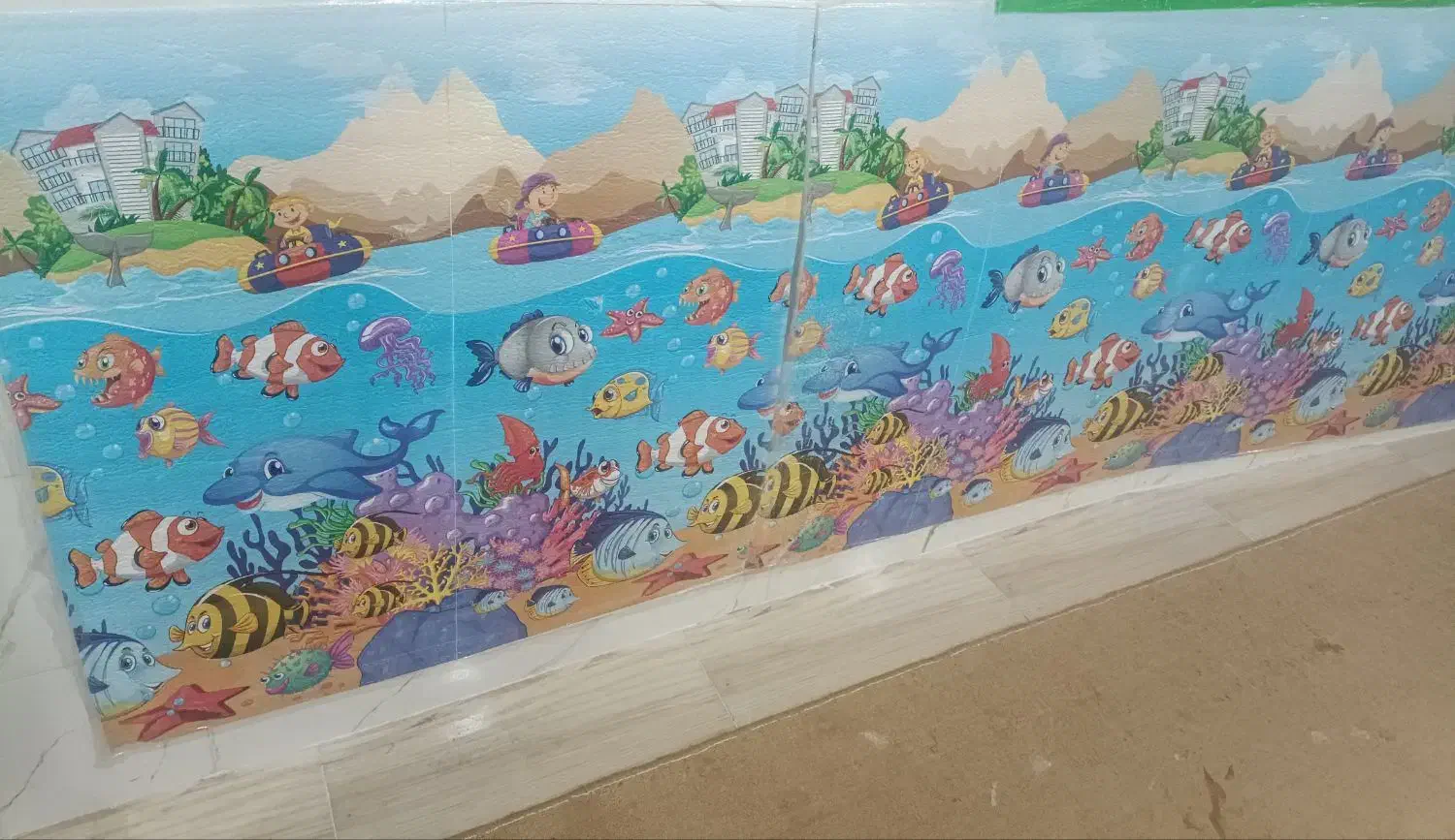 فوم با طراحی رنگی|اسباب و اثاث بچه|بانه, |دیوار