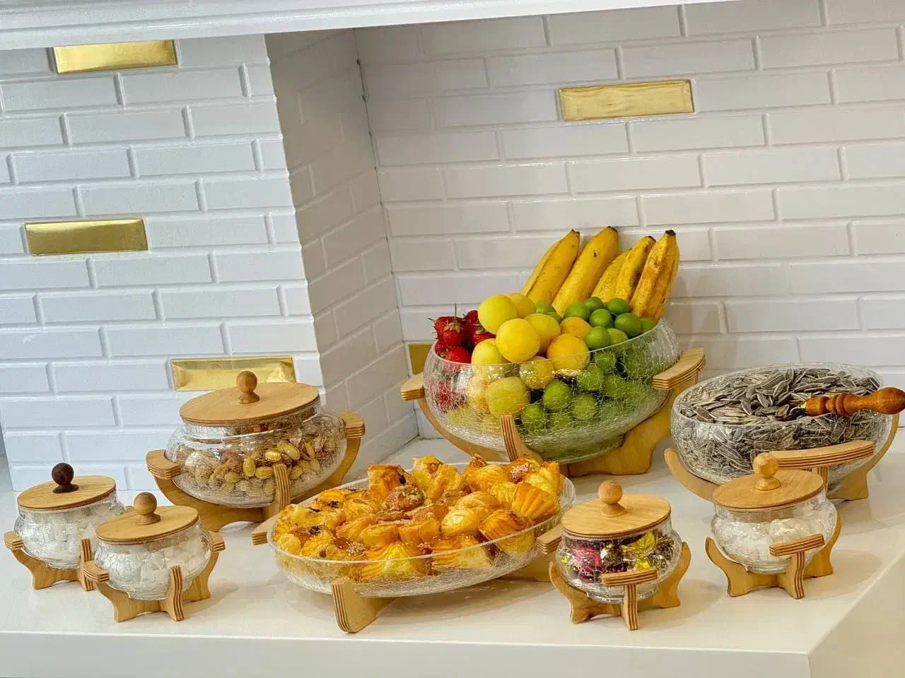 سرویس پذیرایی آبگز|ظروف سرو و پذیرایی|ماسال, |دیوار