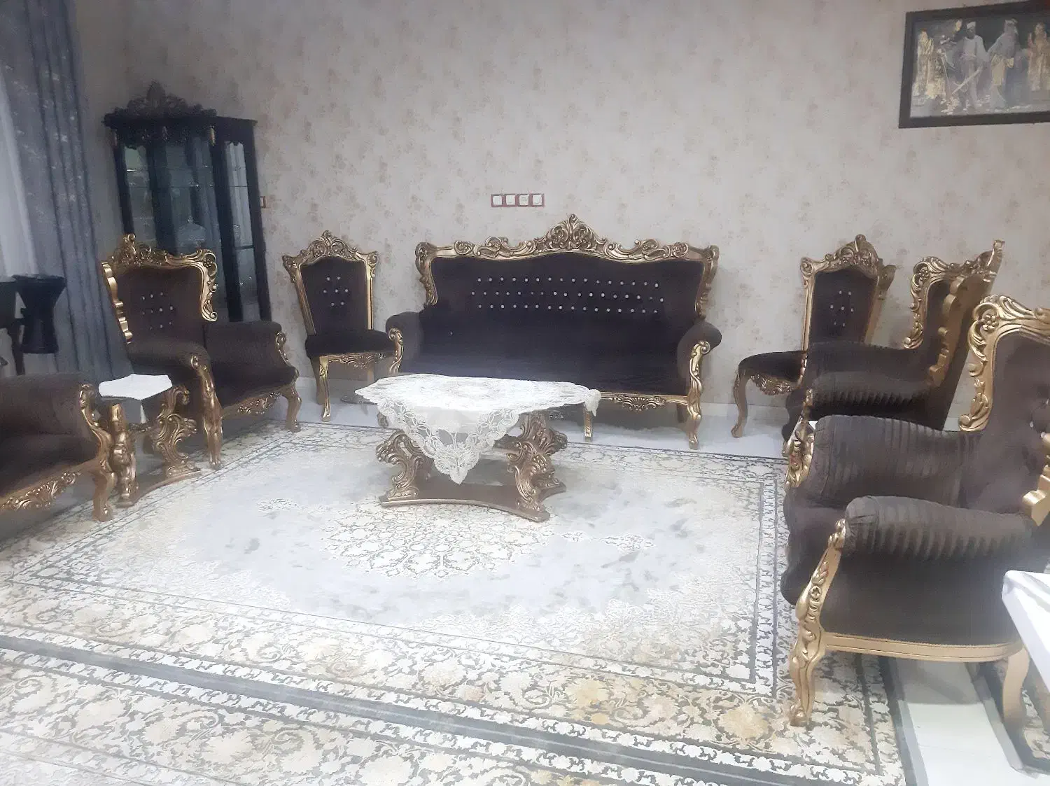 مبلمان استیل|مبلمان خانگی و میز عسلی|اهواز, کوی رمضان|دیوار