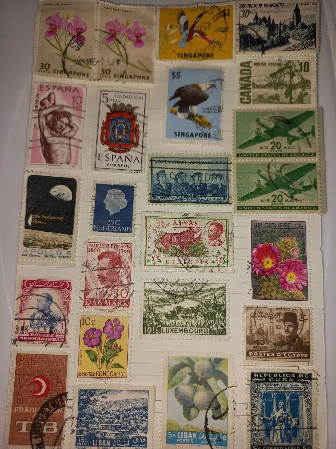 تمبر های خارجی|کلکسیون سکه، تمبر، اسکناس|پاکدشت, پاکدشت (مامازند)|دیوار