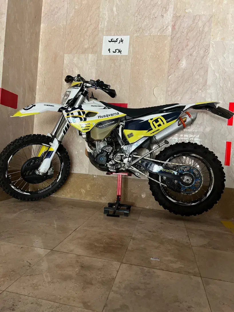 هاسکوارنا اندرو کراس کی تی ام پلاک ملی مدل ۹۶|موتورسیکلت|تهران, کوی بیمه|دیوار