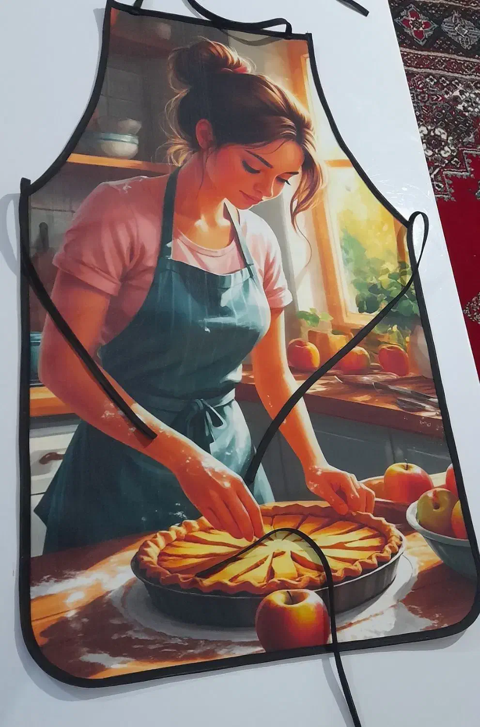 پیشبندهای برزنتی ضدآب|سفره، حوله، دستمال آشپزخانه|کرمانشاه, |دیوار