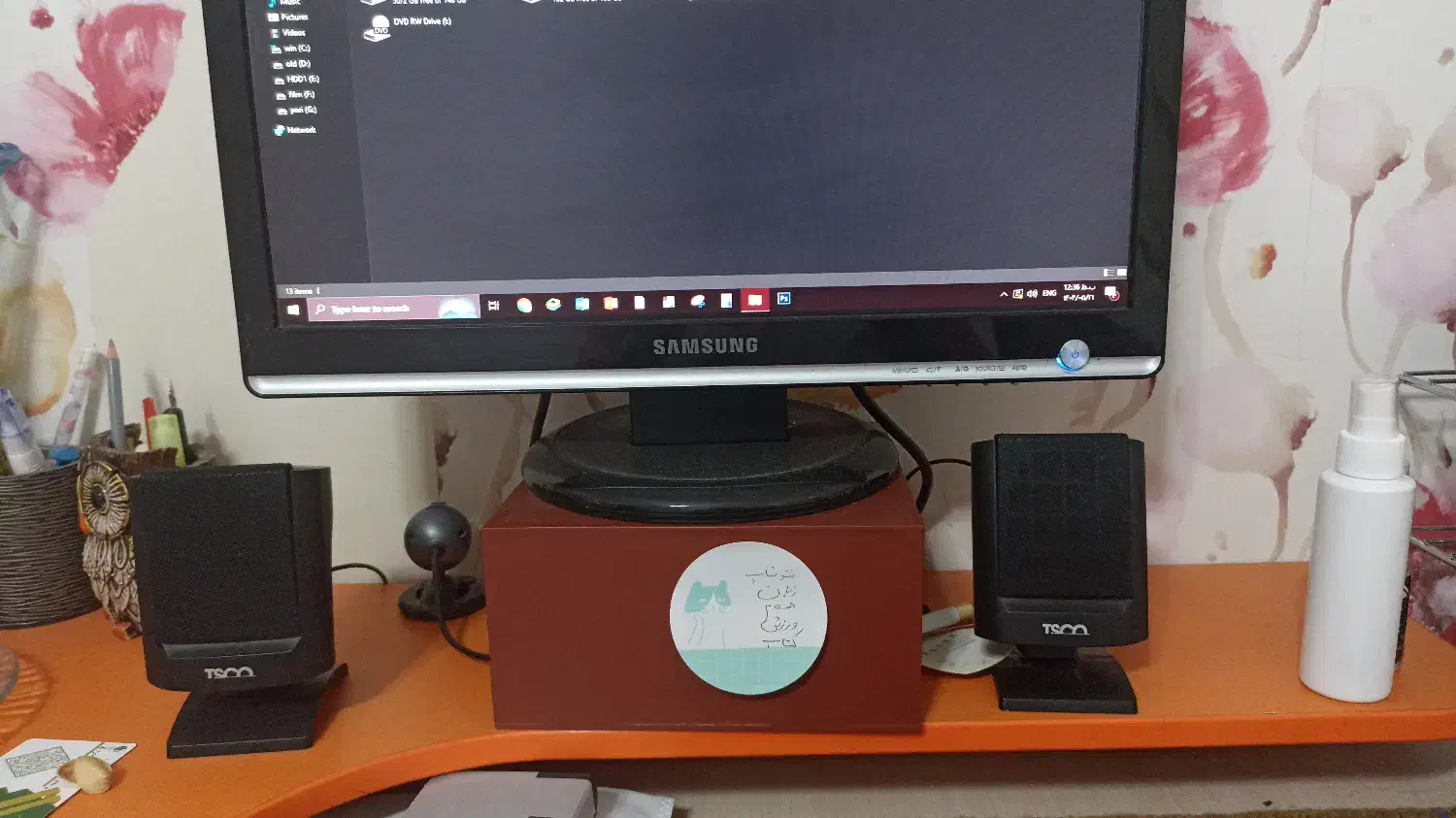 کامپیوتر خانگی ( pc)|رایانه رومیزی|شیراز, قدوسی شرقی|دیوار