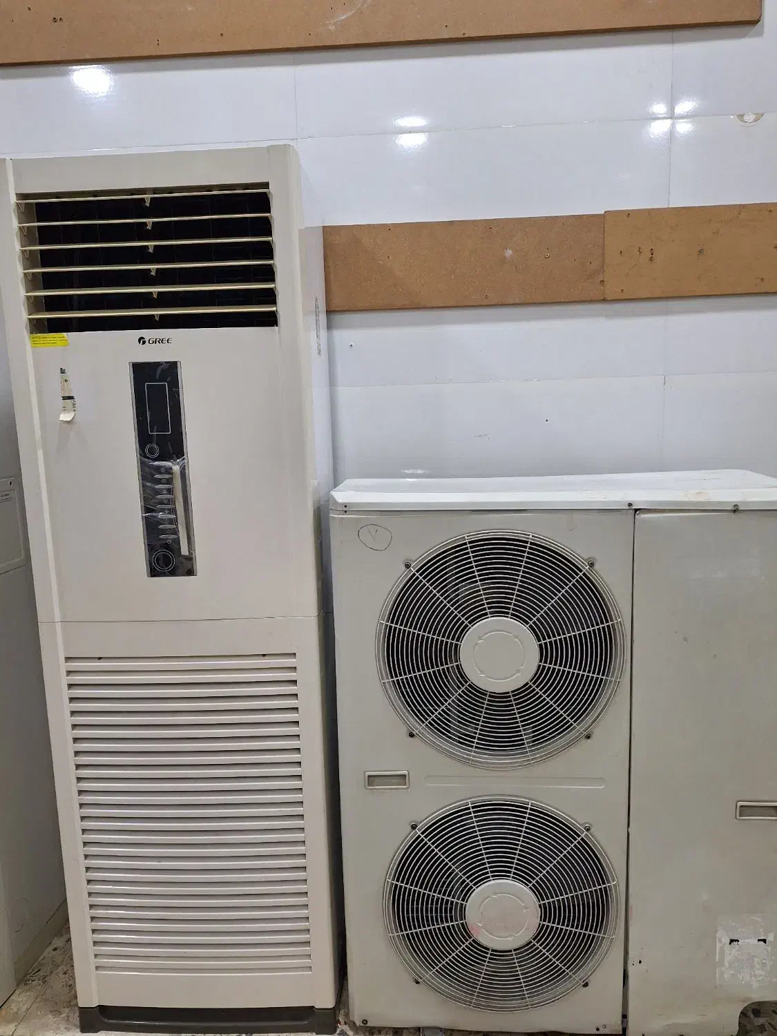 کولر ایستاده گری ۴۸هزار تک قاز|کولر گازی و فن‌کوئل|حمیدیه, |دیوار