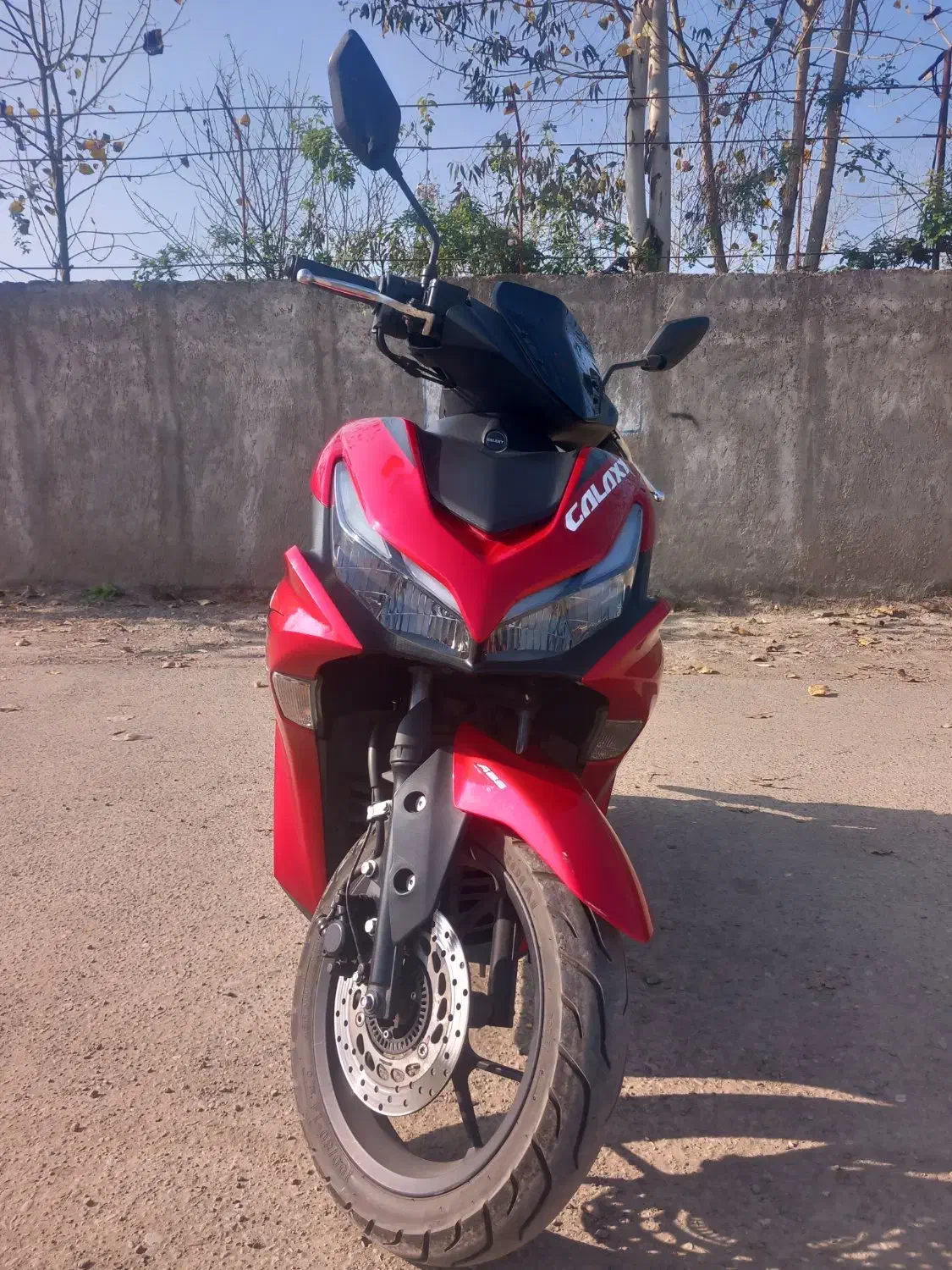 موتور ایروکس|موتورسیکلت|رشت, عینک|دیوار