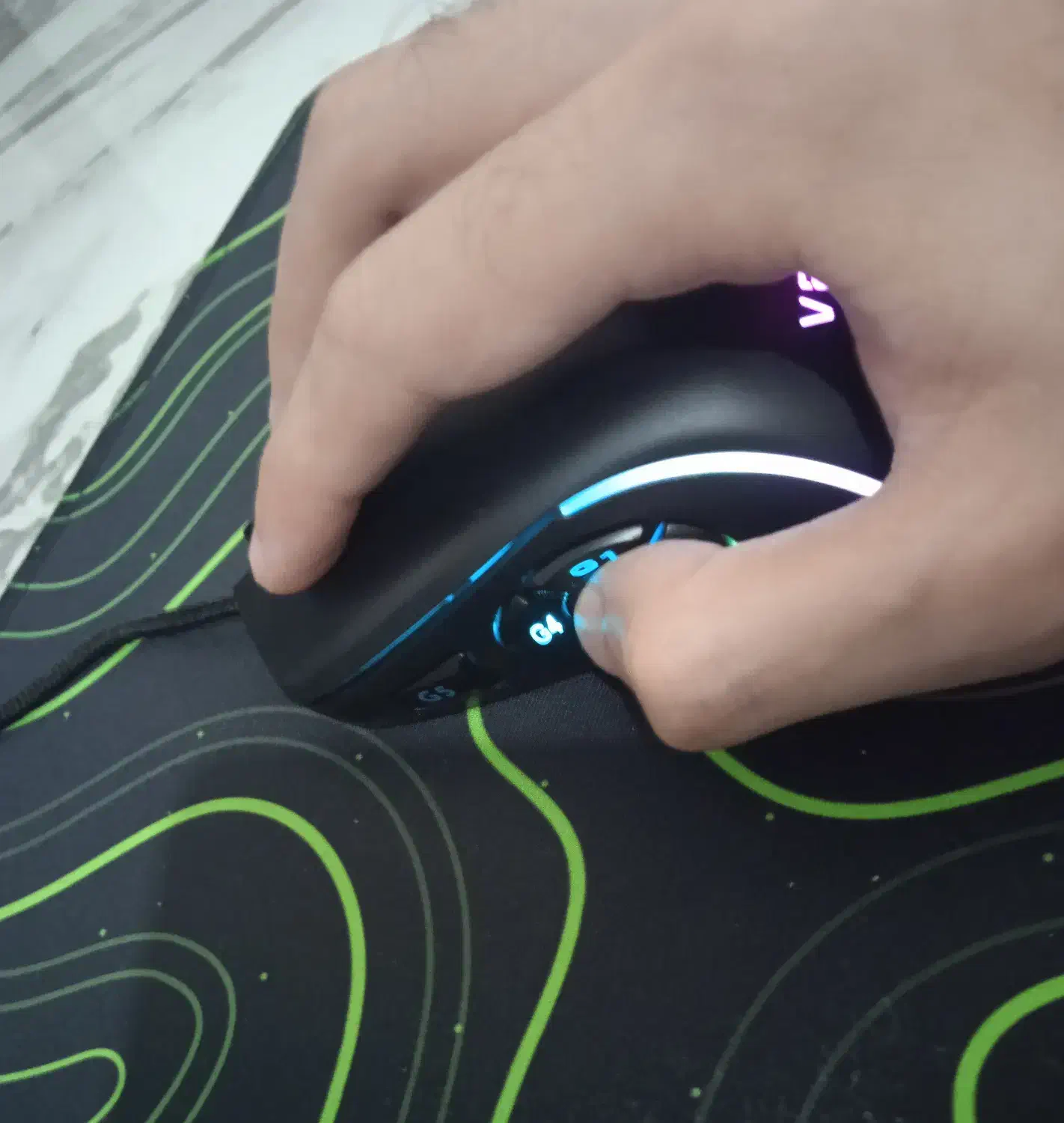 موس گیمینگ Venzo v9|قطعات و لوازم جانبی رایانه|گرگان, |دیوار