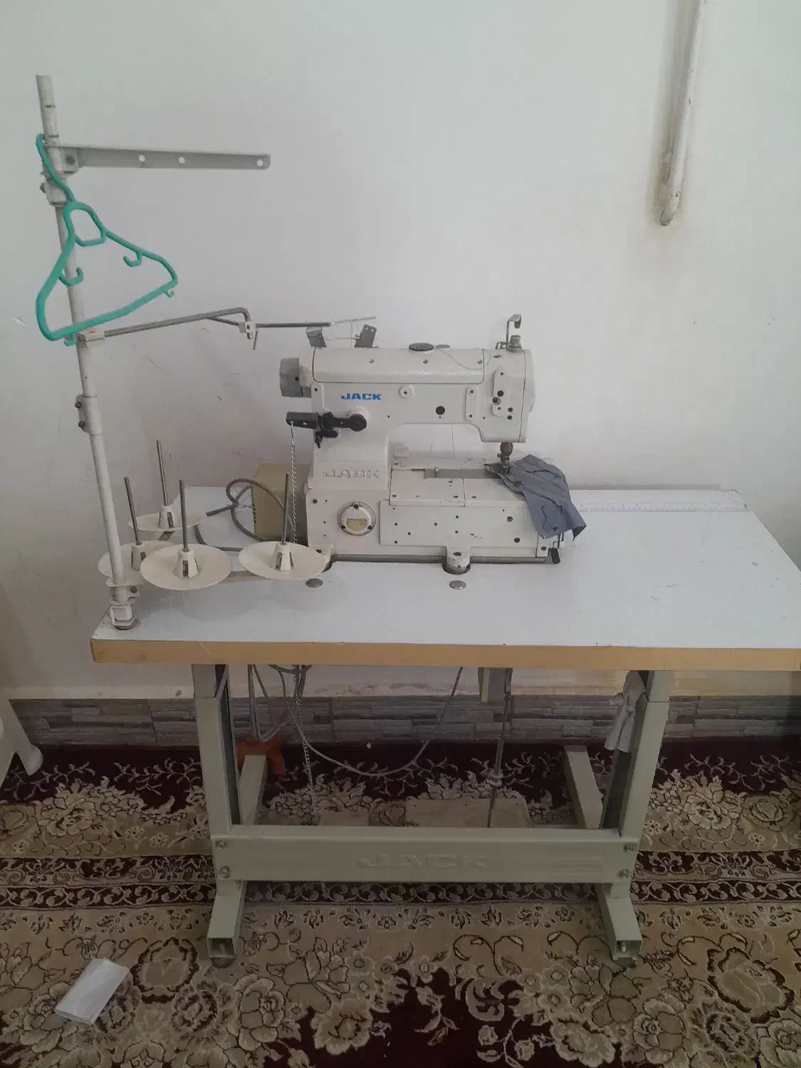 چرخ خیاطی میاندازد ۵سوزنی|چرخ خیاطی و ریسندگی|قاسمآباد (خواف), |دیوار