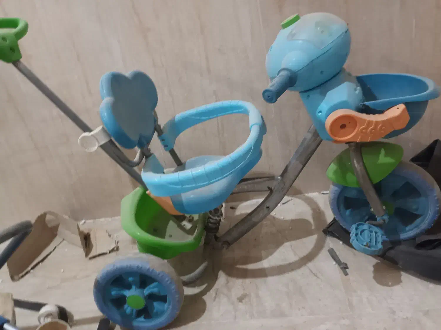 سه چرخه کودک|دوچرخه، اسکیت، اسکوتر|سلماس, |دیوار